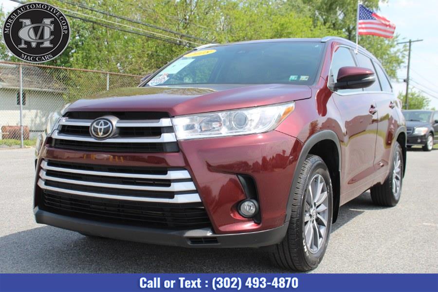 2018 Toyota Highlander XLE V6 AWD (Natl), available for sale in New Castle, Delaware | Morsi Automotive Corp. New Castle, Delaware