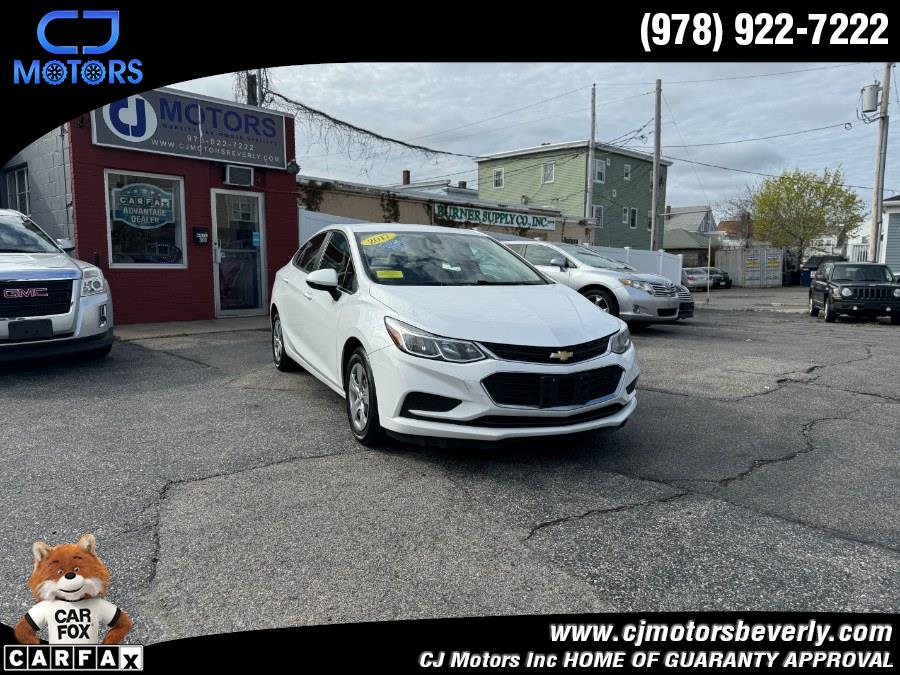 Used 2017 Chevrolet Cruze in Beverly, Massachusetts | CJ Motors Inc. Beverly, Massachusetts