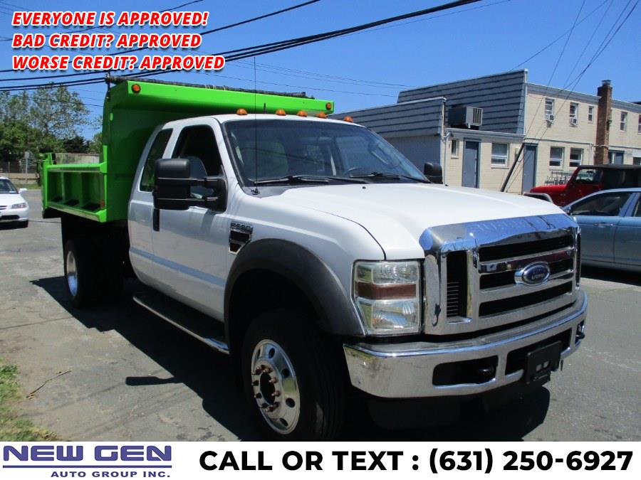 2008 Ford Super Duty F-550 DRW 4WD SuperCab 162" WB 60" CA XLT, available for sale in West Babylon, New York | New Gen Auto Group. West Babylon, New York 2008 Ford Super Duty F-550 DRW 4WD SuperCab 162" WB 60" CA XLT, available for sale in West Babylon, New York | New Gen Auto Group. West Babylon, New York