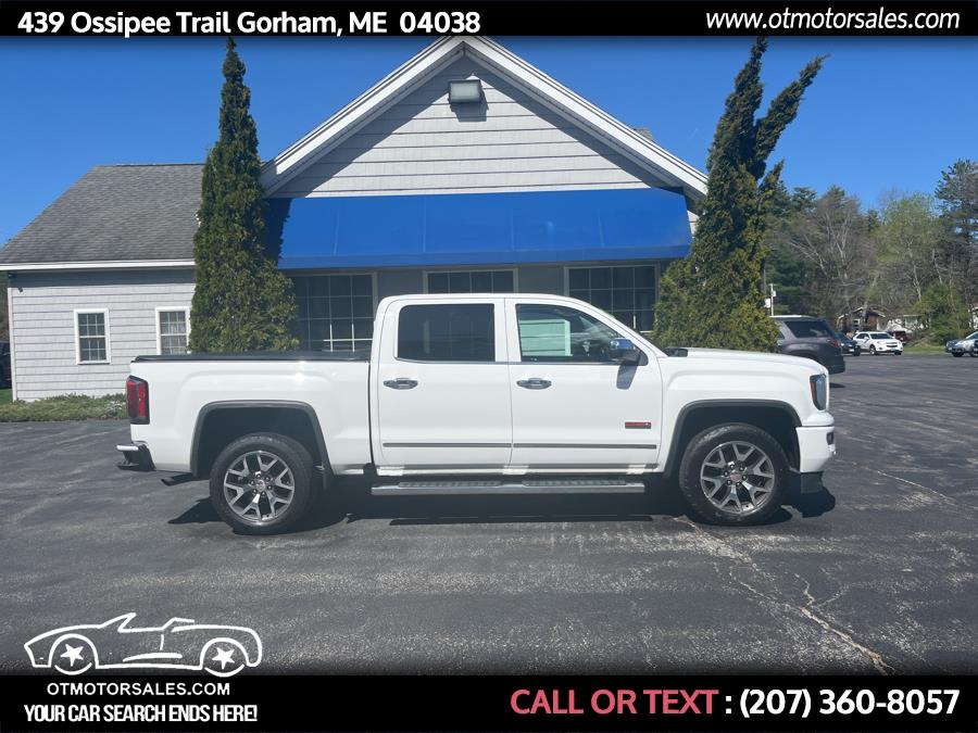2016 GMC Sierra 1500 4WD Crew Cab 143.5" SLT, available for sale in Gorham, Maine | Ossipee Trail Motor Sales. Gorham, Maine