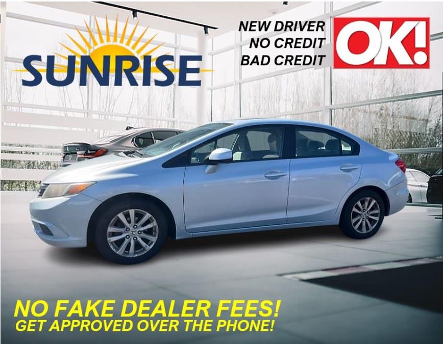 2012 Honda Civic 4dr Auto EX, available for sale in Rosedale, New York | Sunrise Auto Sales. Rosedale, New York