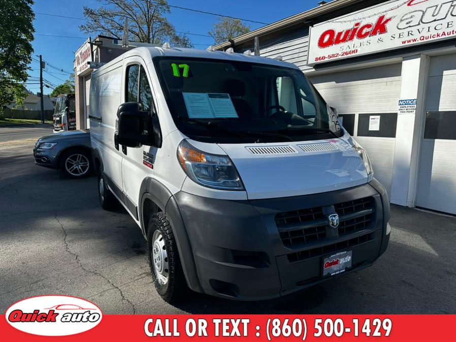 2017 Ram ProMaster Cargo Van 1500 Low Roof 118" WB, available for sale in Bristol, Connecticut | Quick Auto LLC. Bristol, Connecticut