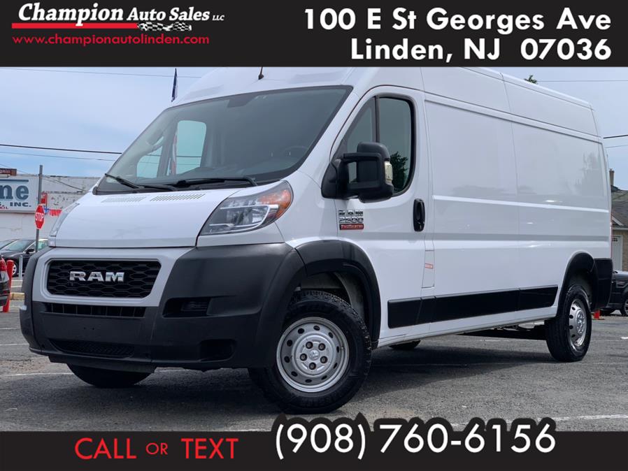 Used 2021 Ram ProMaster Cargo Van in Linden, New Jersey | Champion Auto Sales. Linden, New Jersey