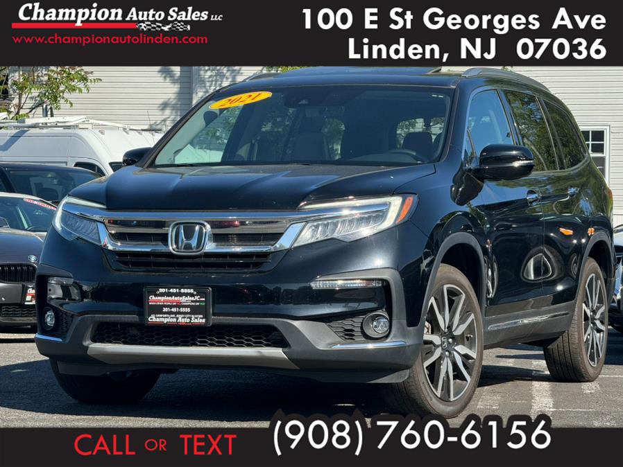 2021 Honda Pilot Touring 8-Passenger AWD, available for sale in Linden, New Jersey | Champion Auto Sales. Linden, New Jersey