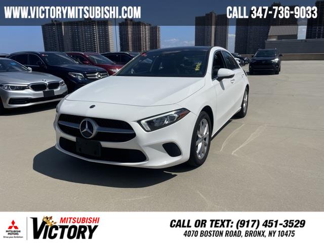 Used 2019 Mercedes-benz A-class in Bronx, New York | Victory Mitsubishi and Pre-Owned Super Center. Bronx, New York