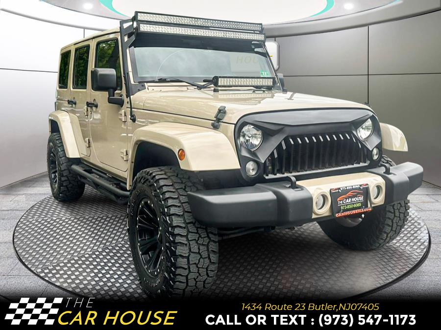 Used 2016 Jeep Wrangler Unlimited in Butler, New Jersey | The Car House. Butler, New Jersey
