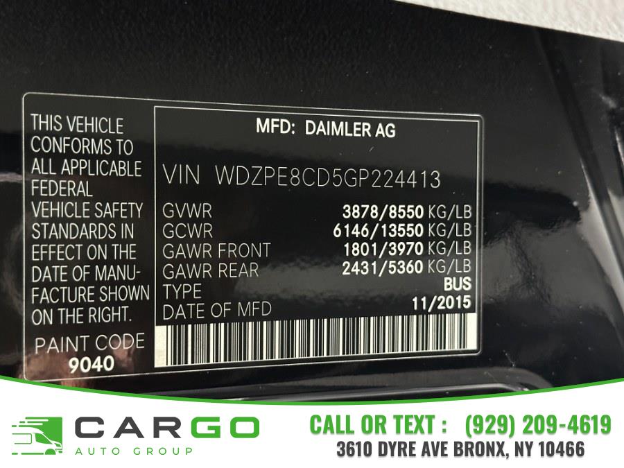 2016 Mercedes-Benz Sprinter Passenger Van RWD 2500 170", available for sale in Bronx, New York | Cargo Auto Group LLC. Bronx, New York 2016 Mercedes-Benz Sprinter Passenger Van RWD 2500 170", available for sale in Bronx, New York | Cargo Auto Group LLC. Bronx, New York