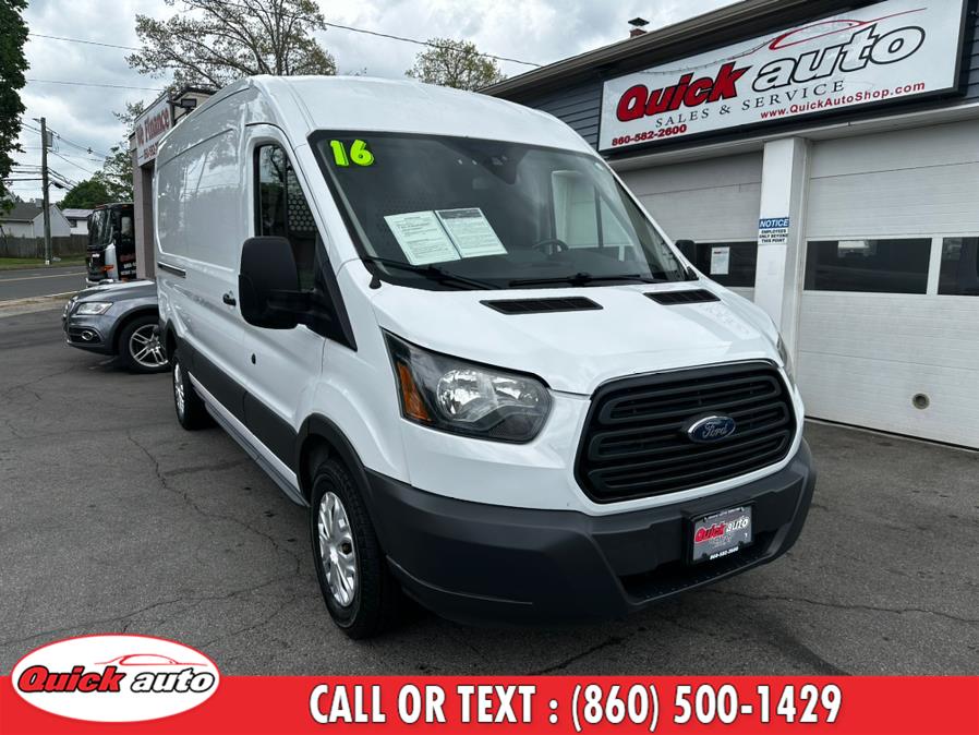 Used 2016 Ford Transit Cargo Van in Bristol, Connecticut | Quick Auto LLC. Bristol, Connecticut