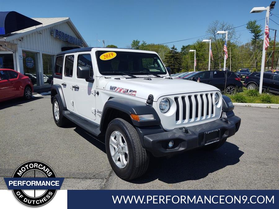 2019 Jeep Wrangler Unlimited Sport S 4x4, available for sale in Wappingers Falls, New York | Performance Motor Cars. Wappingers Falls, New York
