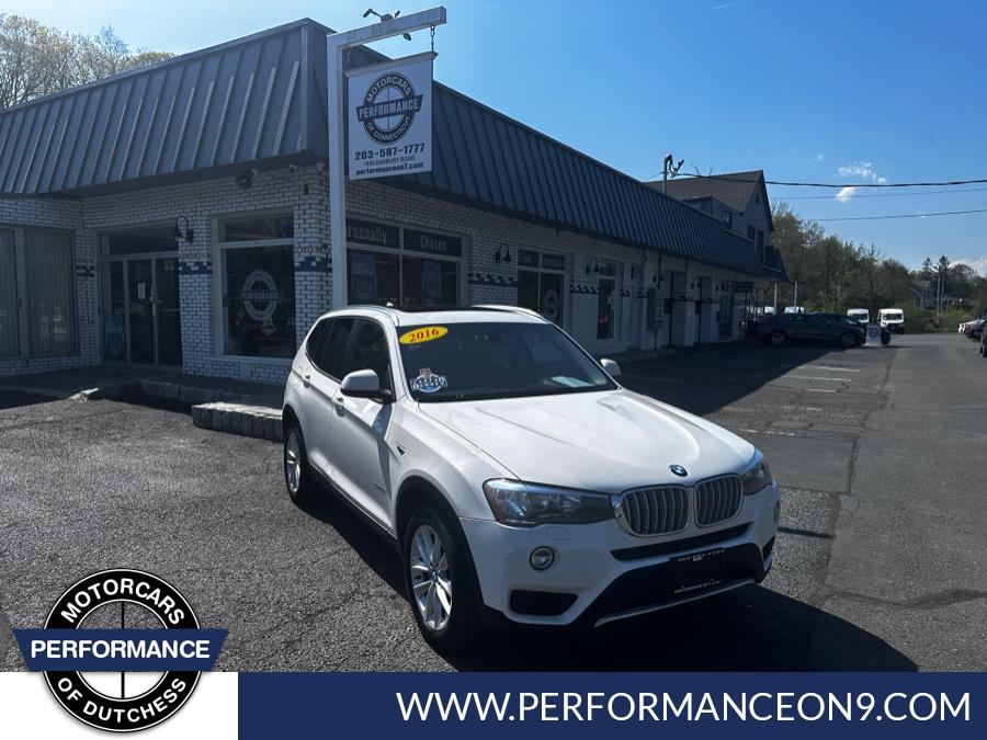 2016 BMW X3 AWD 4dr xDrive28i, available for sale in Wappingers Falls, New York | Performance Motor Cars. Wappingers Falls, New York