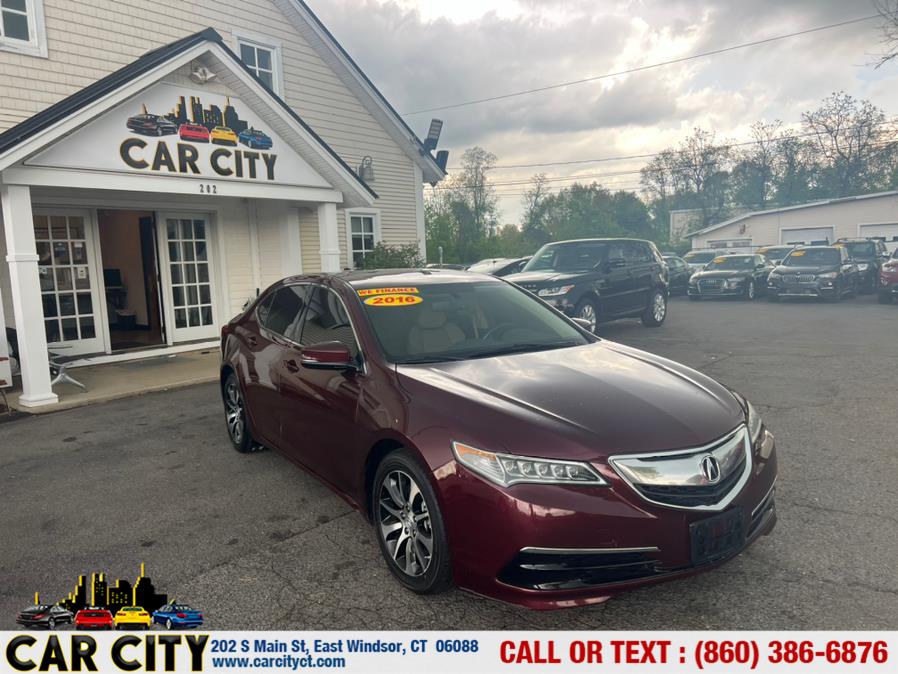 2016 Acura TLX 4dr Sdn FWD, available for sale in East Windsor, Connecticut | Car City LLC. East Windsor, Connecticut