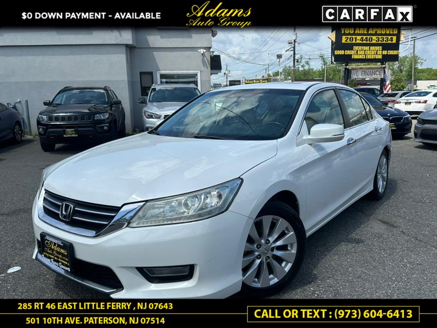 2013 Honda Accord Sdn 4dr I4 CVT EX-L, available for sale in Paterson, New Jersey | Adams Auto Group. Paterson, New Jersey
