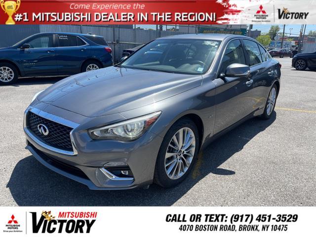 2018 Infiniti Q50 3.0t LUXE, available for sale in Bronx, New York | Victory Mitsubishi and Pre-Owned Super Center. Bronx, New York