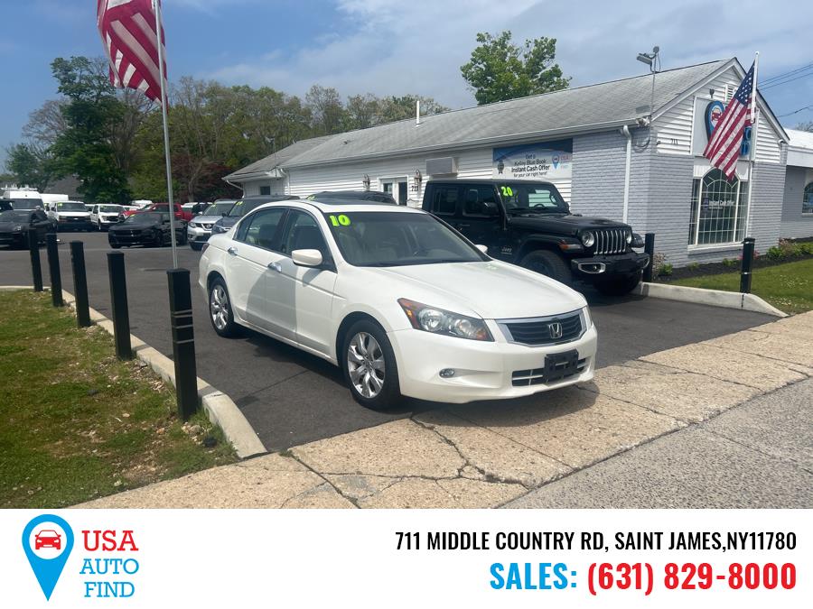 2010 Honda Accord Sdn 4dr V6 Auto EX-L, available for sale in Saint James, New York | USA Auto Find. Saint James, New York