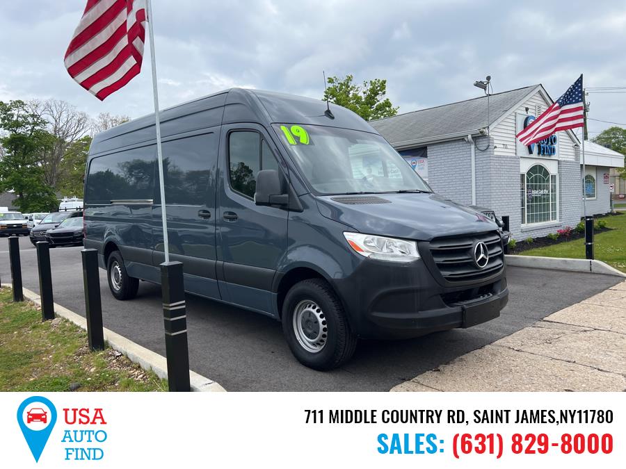 2019 Mercedes-Benz Sprinter Crew Van 2500 High Roof V6 170" RWD, available for sale in Saint James, New York | USA Auto Find. Saint James, New York