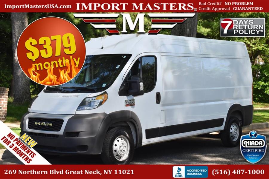 Used 2021 Ram Promaster in Great Neck, New York | Camy Cars. Great Neck, New York
