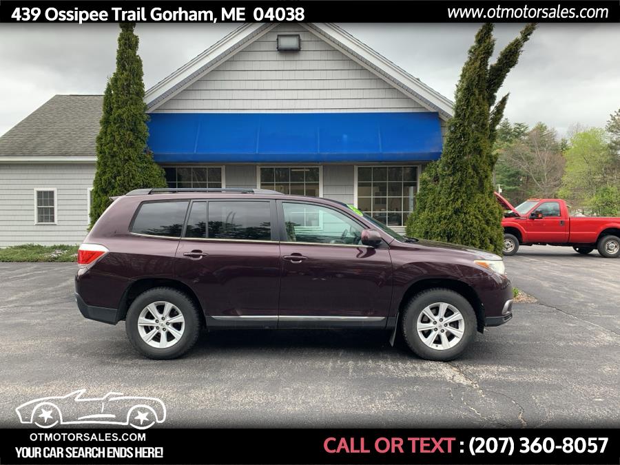 Used 2013 Toyota Highlander in Gorham, Maine | Ossipee Trail Motor Sales. Gorham, Maine