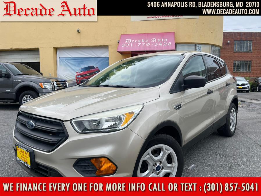 2017 Ford Escape S FWD, available for sale in Bladensburg, Maryland | Decade Auto. Bladensburg, Maryland