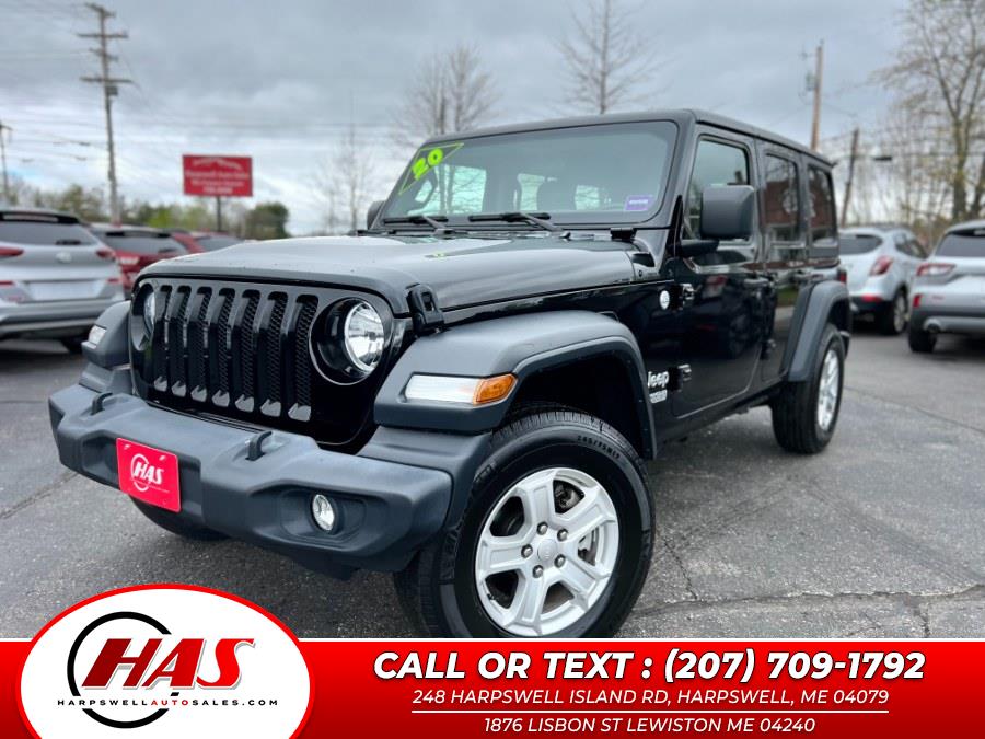 Used 2020 Jeep Wrangler Unlimited in Harpswell, Maine | Harpswell Auto Sales Inc. Harpswell, Maine