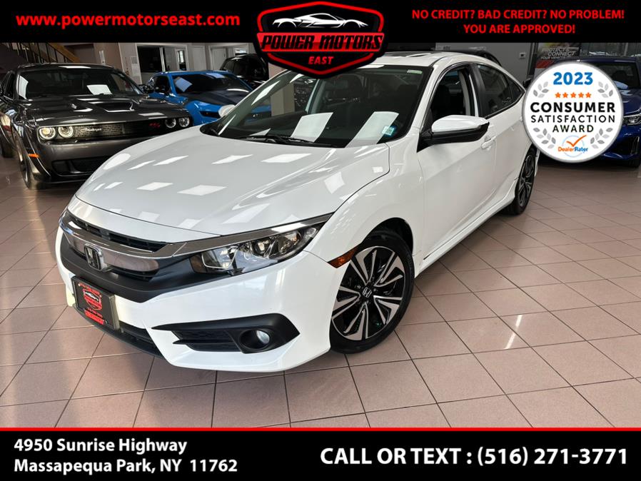 2018 Honda Civic Sedan EX-T CVT, available for sale in Massapequa Park, New York | Power Motors East. Massapequa Park, New York