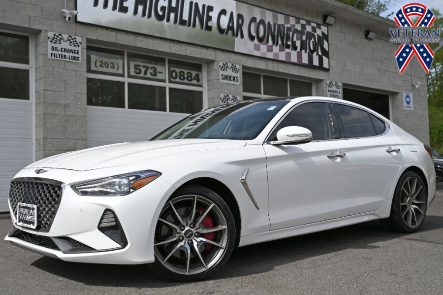 2021 Genesis G70 3.3T AWD, available for sale in Waterbury, Connecticut | Highline Car Connection. Waterbury, Connecticut
