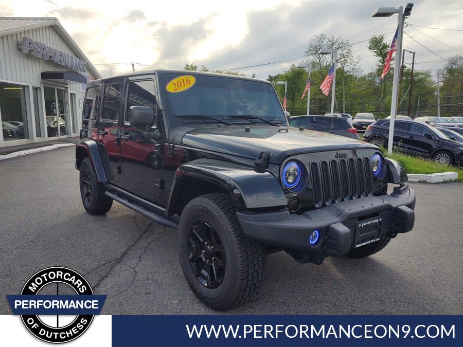 Used 2016 Jeep Wrangler Unlimited in Wappingers Falls, New York | Performance Motor Cars. Wappingers Falls, New York