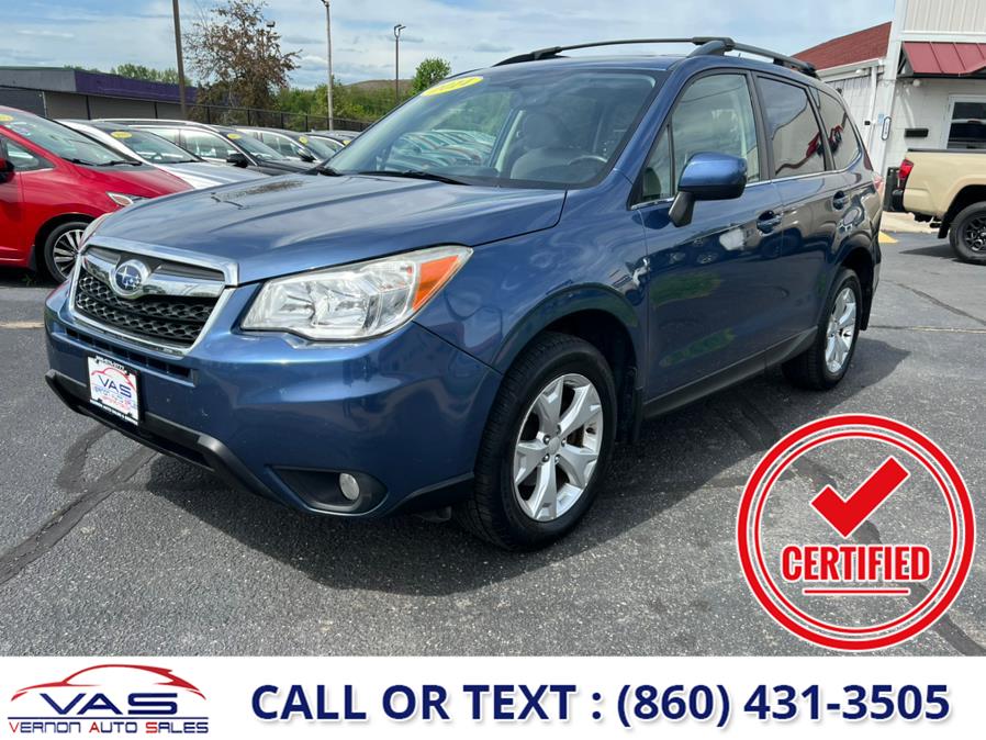 Used 2014 Subaru Forester in Manchester, Connecticut | Vernon Auto Sale & Service. Manchester, Connecticut