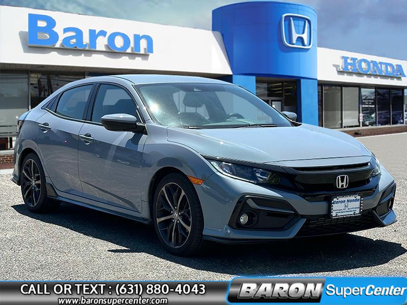 Used 2021 Honda Civic Hatchback in Patchogue, New York | Baron Supercenter. Patchogue, New York