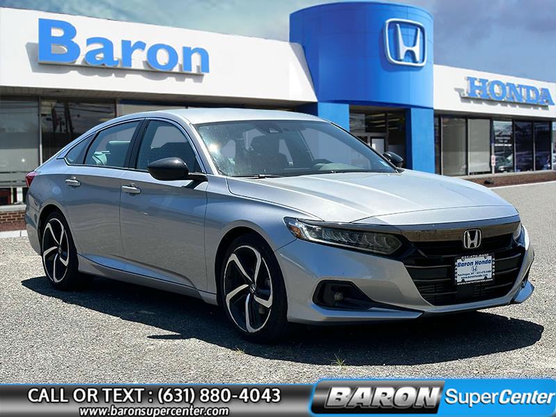 2021 Honda Accord Sedan Sport, available for sale in Patchogue, New York | Baron Supercenter. Patchogue, New York
