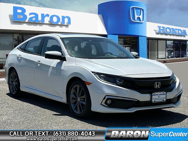 2021 Honda Civic Sedan EX, available for sale in Patchogue, New York | Baron Supercenter. Patchogue, New York