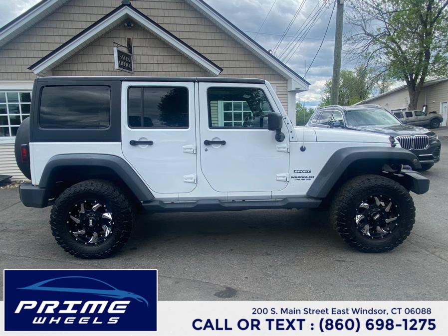 2014 Jeep Wrangler Unlimited 4WD 4dr Sport, available for sale in East Windsor, Connecticut | Prime Wheels. East Windsor, Connecticut 2014 Jeep Wrangler Unlimited 4WD 4dr Sport, available for sale in East Windsor, Connecticut | Prime Wheels. East Windsor, Connecticut