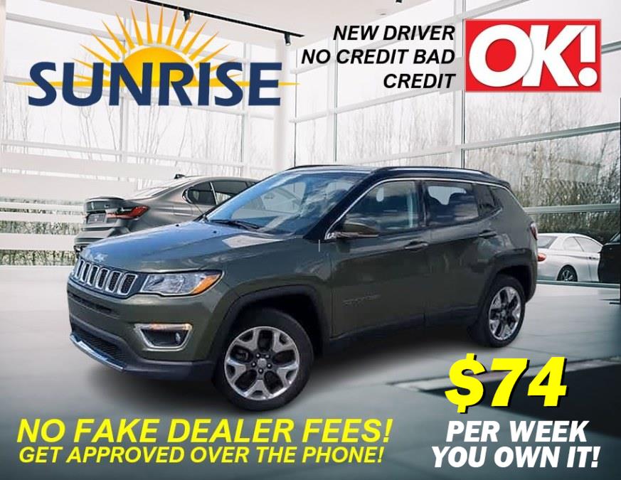 2021 Jeep Compass Limited 4x4, available for sale in Elmont, New York | Sunrise of Elmont. Elmont, New York