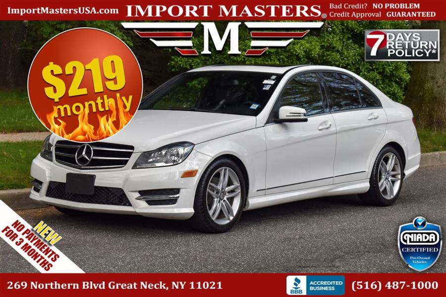Used 2014 Mercedes-benz C-class in Great Neck, New York | Camy Cars. Great Neck, New York