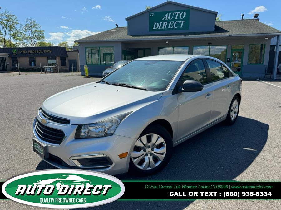 Used 2015 Chevrolet Cruze in Windsor Locks, Connecticut | Auto Direct LLC. Windsor Locks, Connecticut