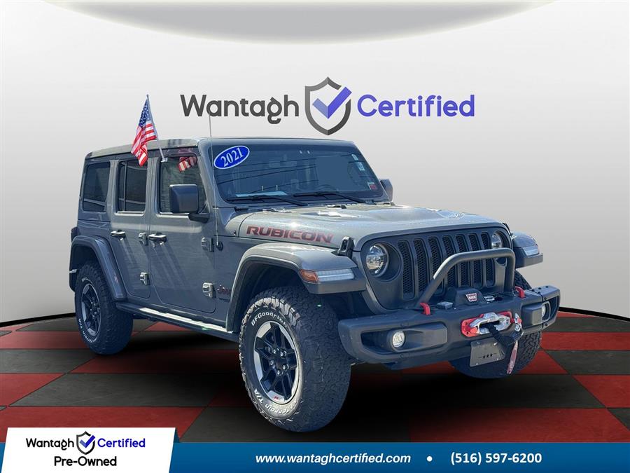 2021 Jeep Wrangler Unlimited Rubicon 4x4, available for sale in Wantagh, New York | Wantagh Certified. Wantagh, New York
