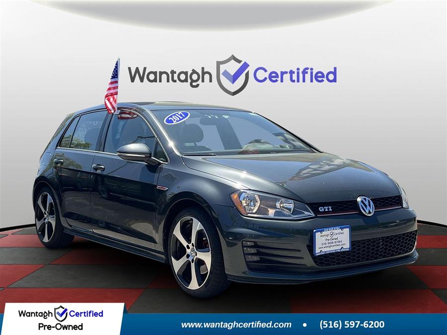 2017 Volkswagen Golf Gti 2.0T 4-Door S DSG, available for sale in Wantagh, New York | Wantagh Certified. Wantagh, New York