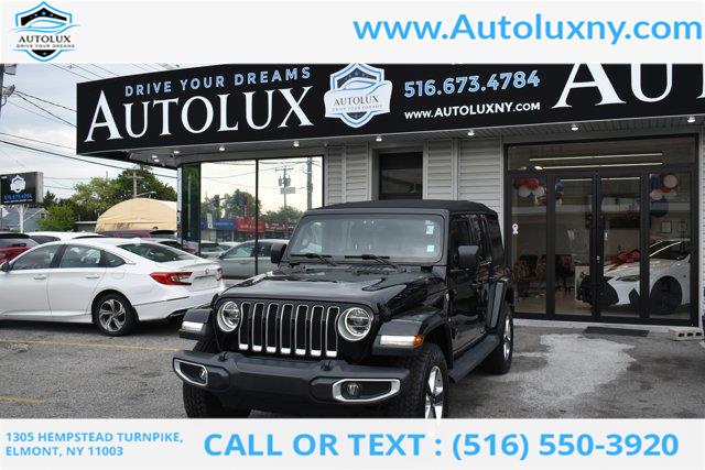 2019 Jeep Wrangler Unlimited Sahara, available for sale in Elmont, New York | Auto Lux. Elmont, New York