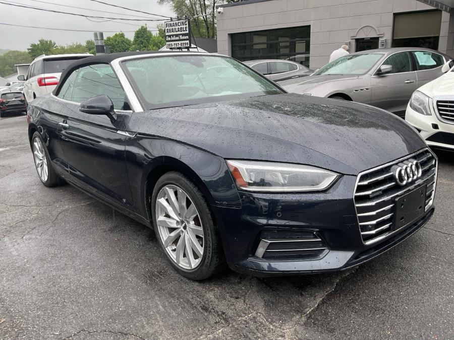 Used 2018 Audi A5 Cabriolet in Waterbury, Connecticut | Jim Juliani Motors. Waterbury, Connecticut