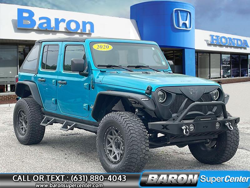 Used 2020 Jeep Wrangler Unlimited in Patchogue, New York | Baron Supercenter. Patchogue, New York