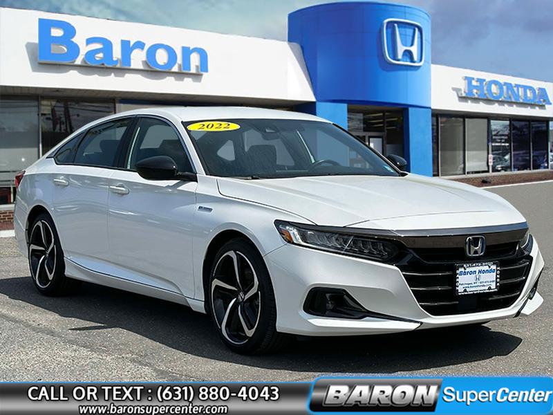 2022 Honda Accord Hybrid Sport, available for sale in Patchogue, New York | Baron Supercenter. Patchogue, New York