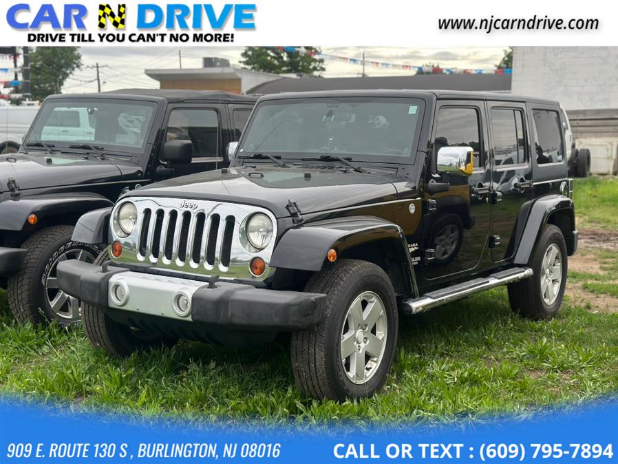 2011 Jeep Wrangler Unlimited Sahara 4WD, available for sale in Burlington, New Jersey | Car N Drive. Burlington, New Jersey