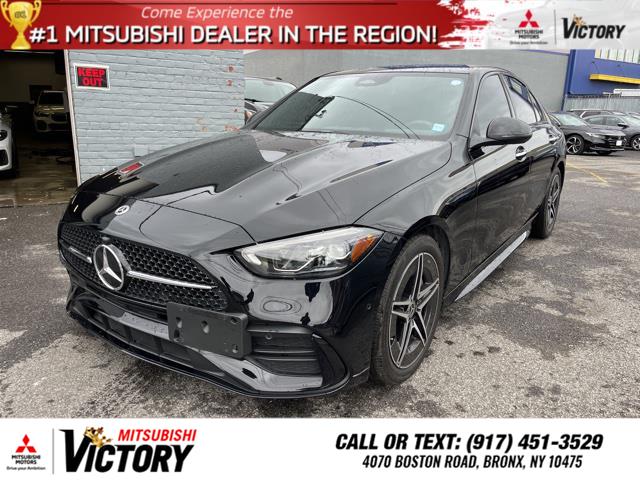 Used 2023 Mercedes-benz C-class in Bronx, New York | Victory Mitsubishi and Pre-Owned Super Center. Bronx, New York