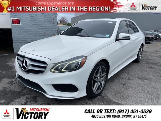 Used 2016 Mercedes-benz E-class in Bronx, New York | Victory Mitsubishi and Pre-Owned Super Center. Bronx, New York