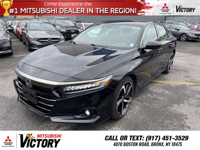 Used 2022 Honda Accord Hybrid in Bronx, New York | Victory Mitsubishi and Pre-Owned Super Center. Bronx, New York