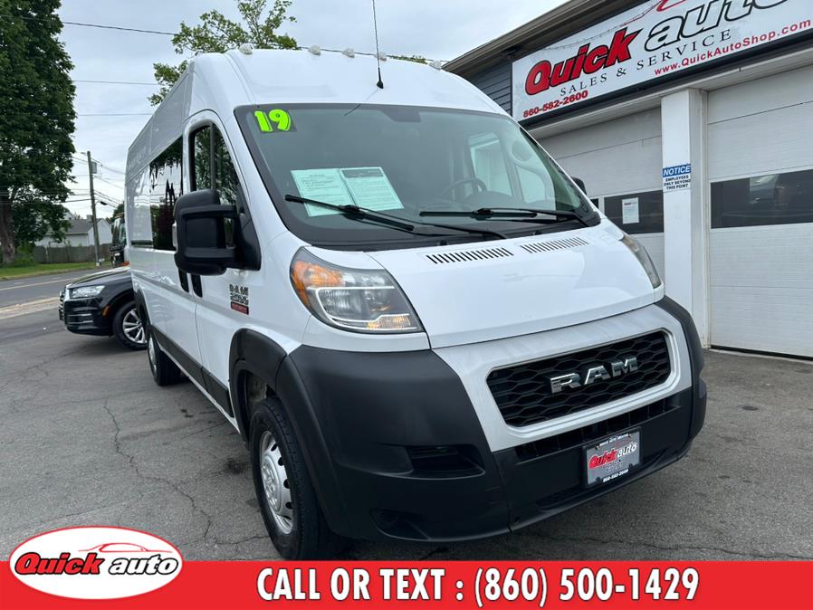 Used 2019 Ram ProMaster Cargo Van in Bristol, Connecticut | Quick Auto LLC. Bristol, Connecticut