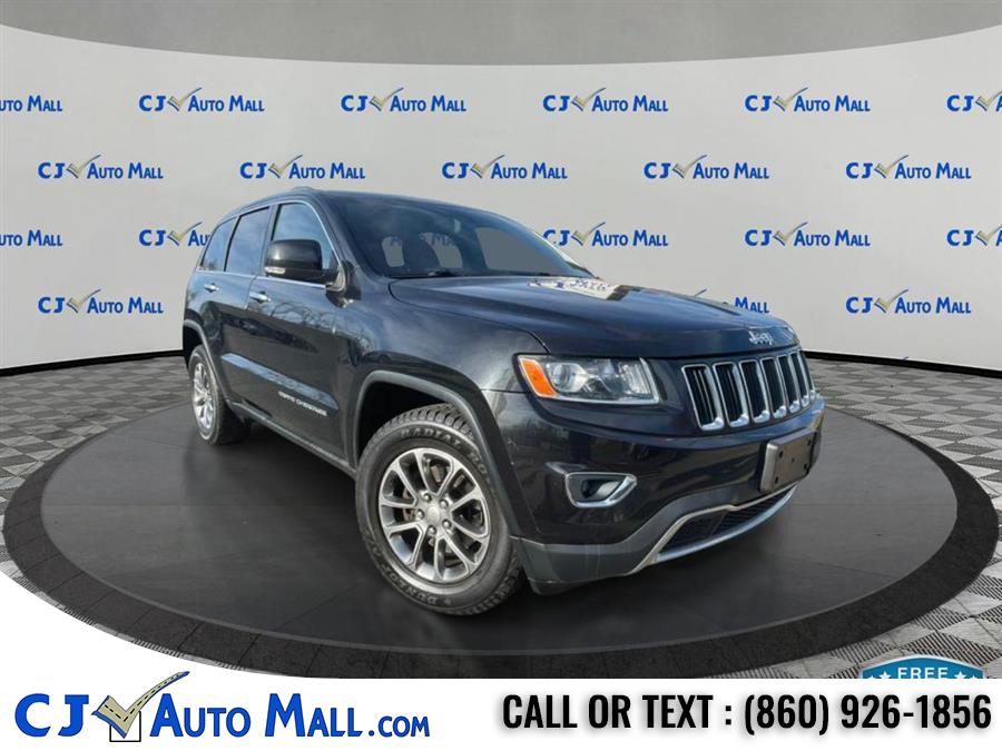 2014 Jeep Grand Cherokee 4WD 4dr Limited, available for sale in Bristol, Connecticut | CJ Auto Mall. Bristol, Connecticut
