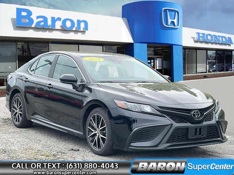 2021 Toyota Camry SE, available for sale in Patchogue, New York | Baron Supercenter. Patchogue, New York