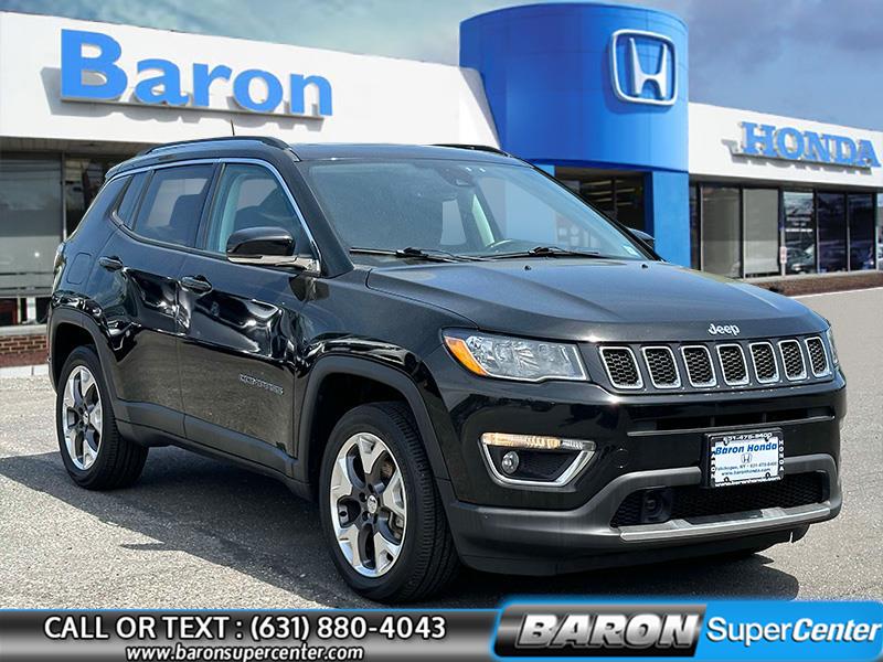 2021 Jeep Compass Limited, available for sale in Patchogue, New York | Baron Supercenter. Patchogue, New York