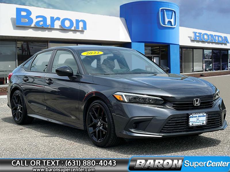 2022 Honda Civic Sedan Sport, available for sale in Patchogue, New York | Baron Supercenter. Patchogue, New York