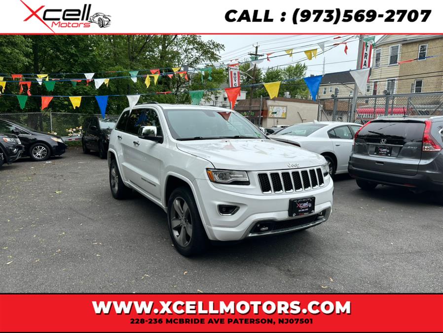 Used 2014 Jeep Grand Cherokee Overland in Paterson, New Jersey | Xcell Motors LLC. Paterson, New Jersey